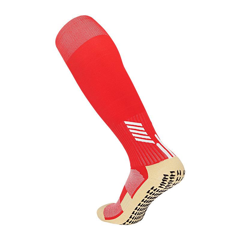 Anti-Rutsch-Fußballsocken Lange Länge Klebend Verdickt Handtuchsohle Hoher Schaft Sport für Männer und Kinder Strümpfe