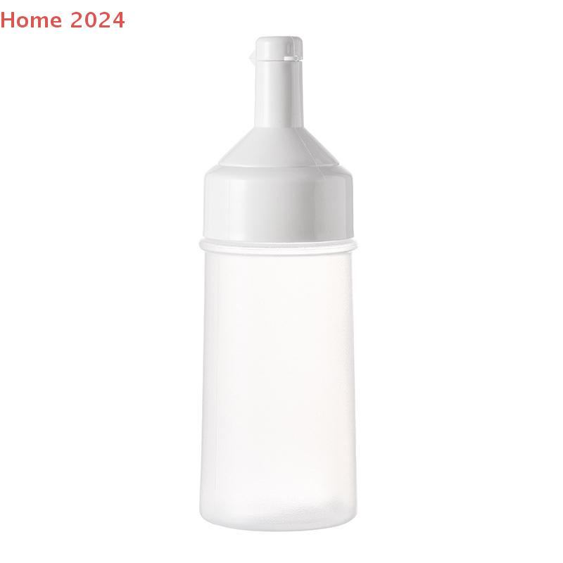 250Ml Kitchen Squeeze Seasoning Bottle With Rack Leak-Proof Condiment Empty Bottles