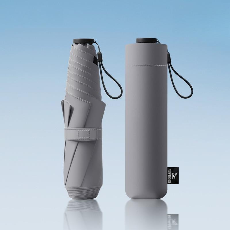 

Ультралегкий Портативный Защитный от Ультрафиолета Зонт Защищающий от Солнца Складной Ручной Зонт Двойного Использования для Солнечной и Дождливой Погоды 6-спицевой Зонт metal-fiber composite&6K