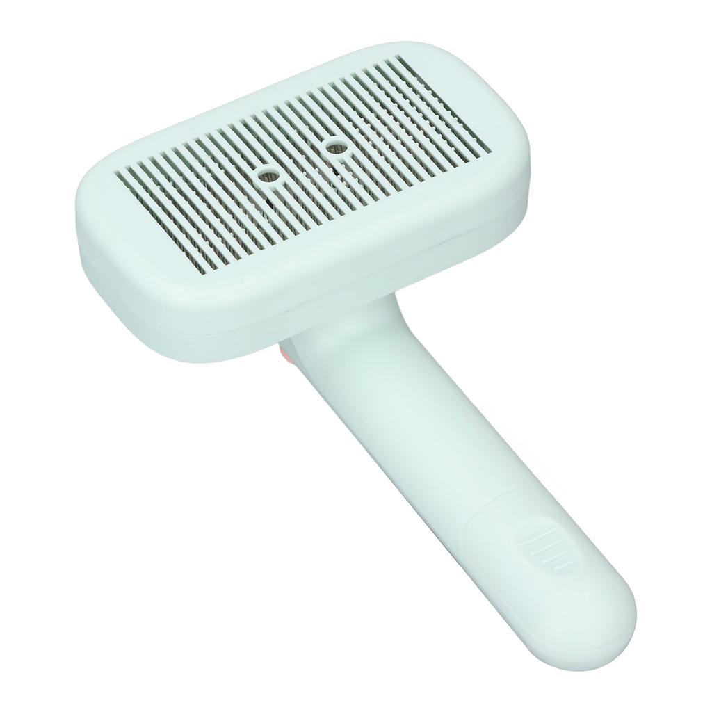 Pet Shedding Brush Self Cleaning Negative Ion Pin Comb Teeth Massage Effect Pet Grooming Hair Removal Brush for Cat Dog