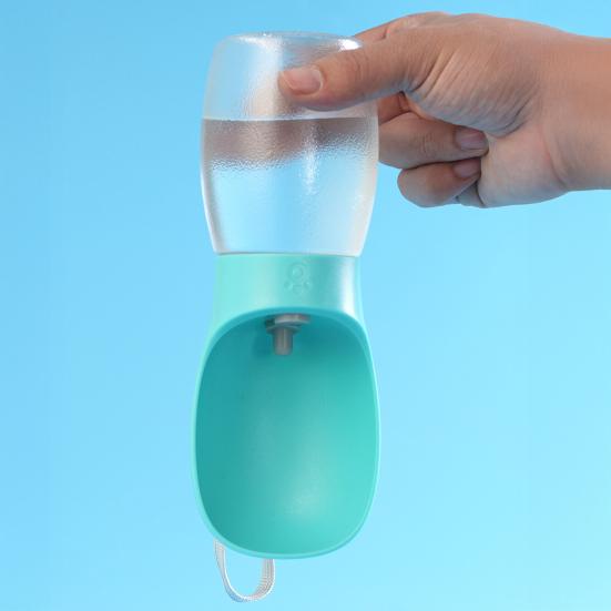 300ml Leak Proof Dog Water Bottle Outdoor Portable Puppy Water Dispenser