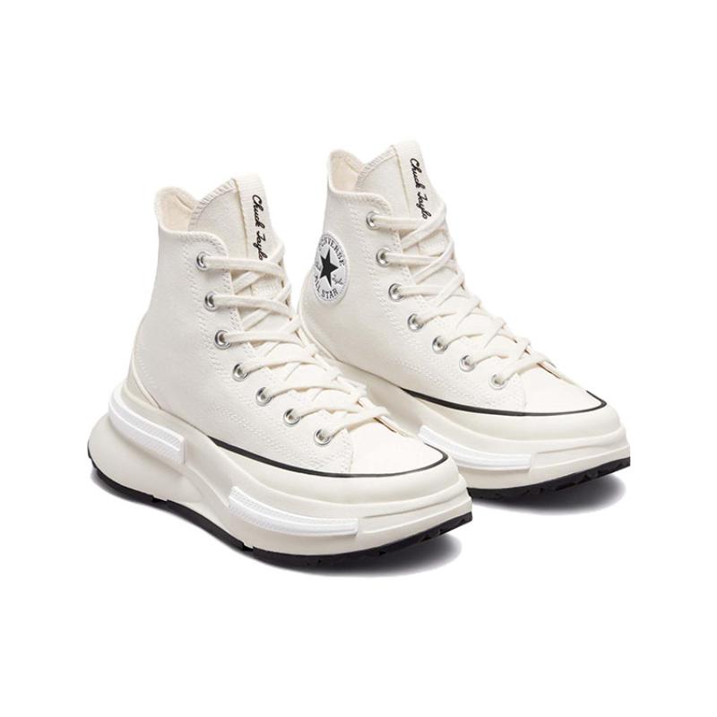 Converse Run Star Legacy CX Trendy Vintage Platform High Top Canvas Shoes Unisex Off-White