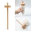 Drop Spindles Top Whorls Yarns Spindles Wooden Spindles Tool Hand Wooden Spinnings Spindles Beginners DIY Enthusiasts