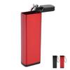 Portable Metal Storage Container Aluminum Alloy Outdoor Airtight Storage Box with Whistle Lanyard fo