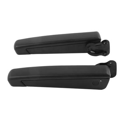 Black Armrest Car Seat Armrest Pair Car Adjustable Seat Armrest Shock Resistant PU Sponge Black Universal for Automobiles Trucks