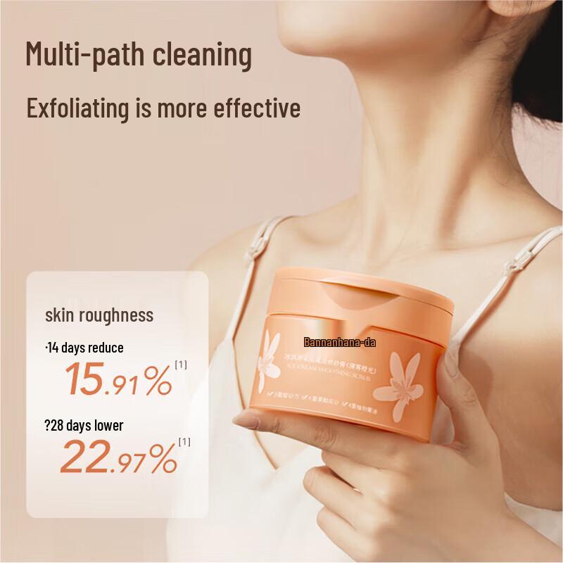 Little Dream Garden Ice Cream Fruit Acid Smoothing Body Scrub
