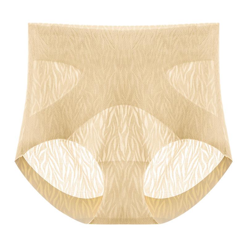 

Нижнее белье с высокой талией для женщин, бесшовные компрессионные трусики-треугольники для поднятия бедер, летние тонкие дышащие трусики XXL жёлтый