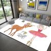 Anime Unicorn Pattern Carpet Girl Bedroom Decoration Game Mat Large Carpet Home Indoor Non -Slip Floor Mat Kids Room Decor Carpet