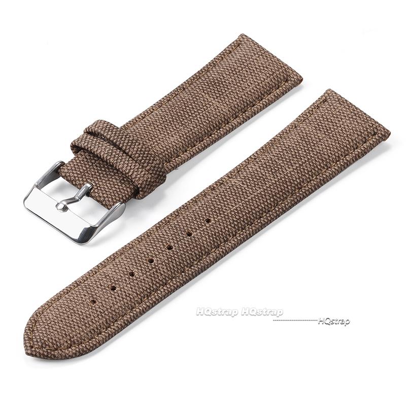 Denim Pattern Nylon Watchband for Casio Vintage Leather Strap 10 12 14 16 18 20 22mm Watch Band for Seiko Men Women Accessories