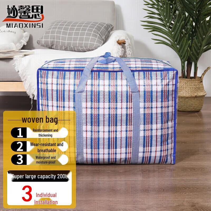 Heavy-Duty Waterproof Woven Storage Bags