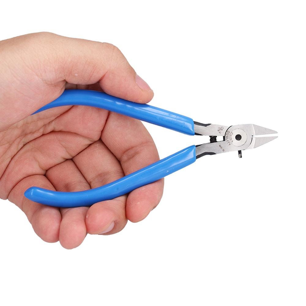 Machined Steel Diagonal Cutting Pliers 4.9 Inch Electrical Wire Cutter Electrical Wire Trimming