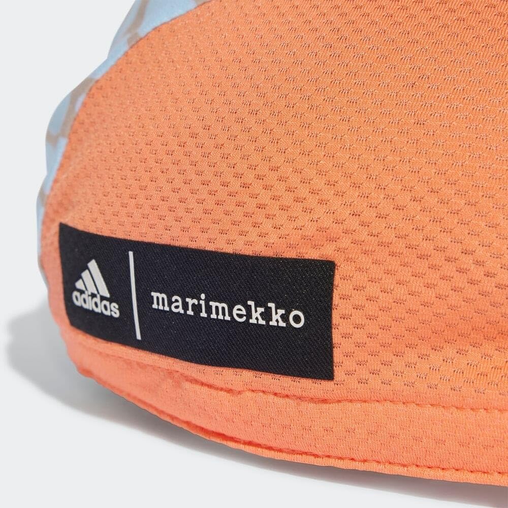 Adidas Marimekko U Cycling Semi White EUI00 Cap, Coral/Cloud (HS3662)
