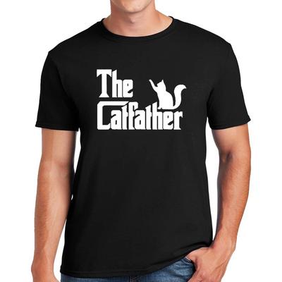Der CatFather Lustige Katze Papa | LUSTIG | NEUHEIT | WITZ | HERREN T-SHIRT TEE TOP