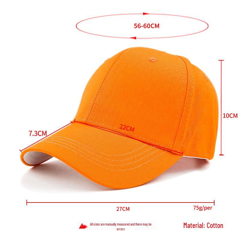 New Style Cotton Baseball Cap with Sun Protection and Embroidered Design