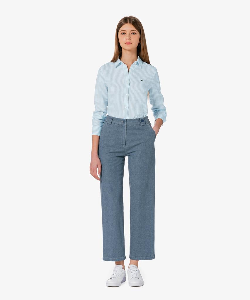 LACOSTE Women'S Straight Summer Pants Hf020E-56G Rne