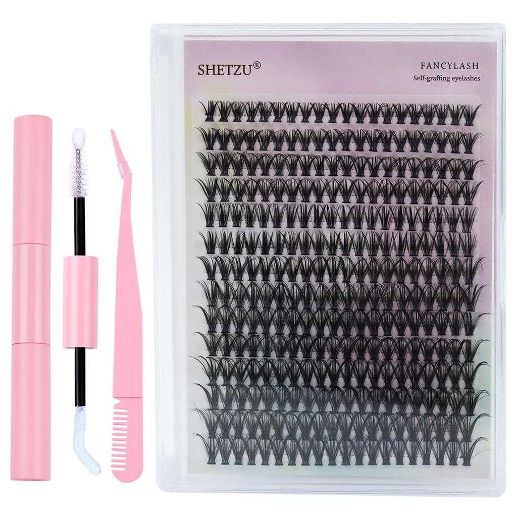 Mixed Package Self-Grafting Segmented False Eyelash Set Mom Feels The Whole Cluster Is Dense And Natural