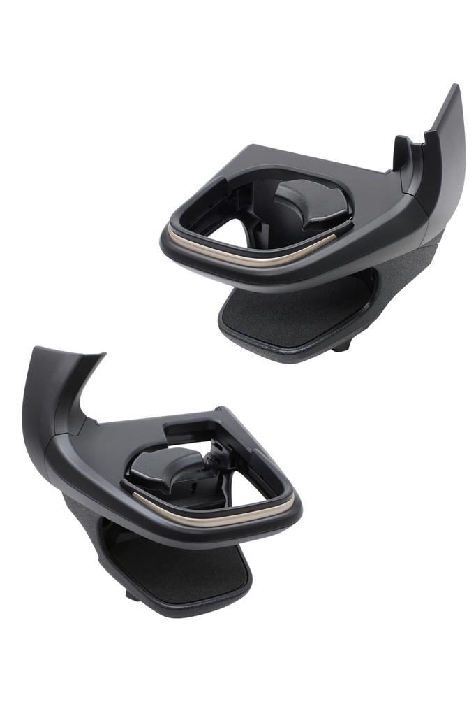 Tsuchiya Yac Drink Holder Set for Driver and Passenger YAC Air Vent Sides, SY-CR1 SY-CR2, Vehicle-Specific,