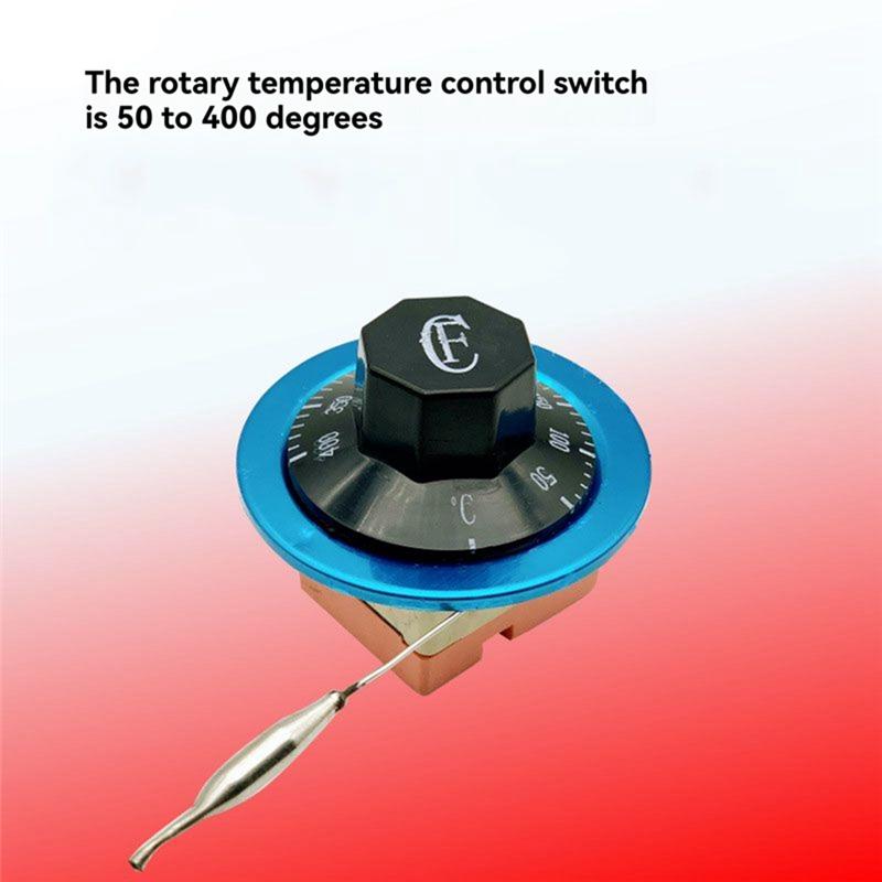 Regulátor teploty, elektrický trouba, nastavitelný digitální termostat 50-400 ℃(122–752 °F) 250V 16A