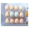 Foldable Egg Storage Container Simple 3 Layers Egg Protection Plastic Egg Tray Container Organizer for Home Kitchen