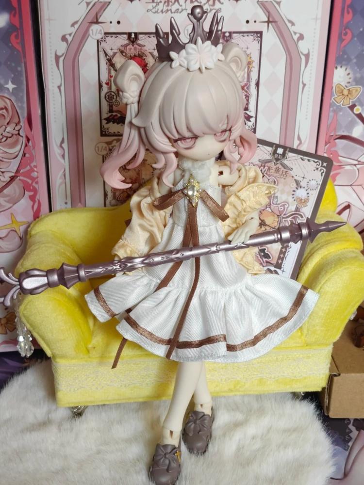 Inedible Original Doll 1/8 Joint Mobility Bjd Lunar Lore Series Doll Anime Peripheral Ornament Toy Children Cute Gifts