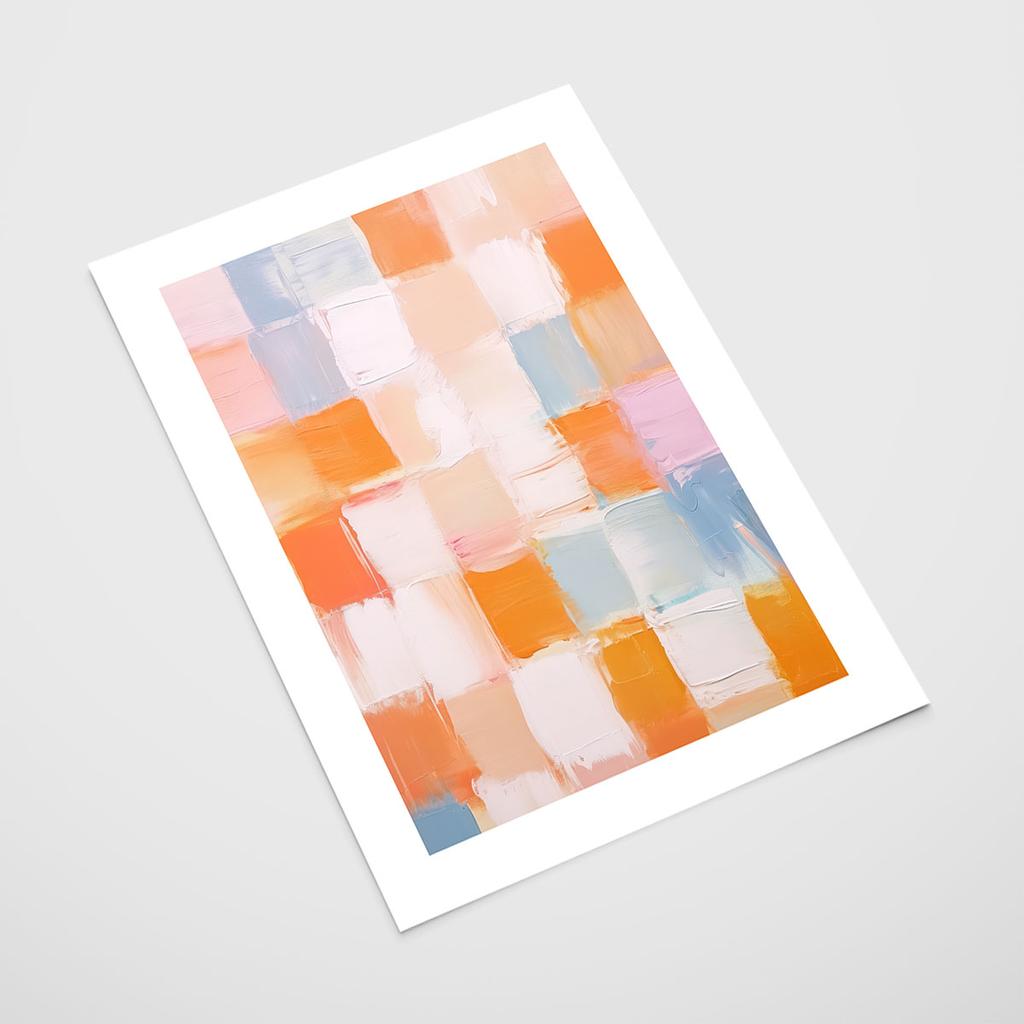 Poster Abstraction Colorful Posters