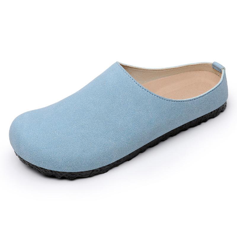 Shoes women's shoes versatile slippers new one-pedal casual shoes lazy shoes soft sole not tired mother shoes