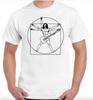 Frank Zappa T-Shirt Herren Lustig Rockmusik E-Gitarre Band Top Vitruvian