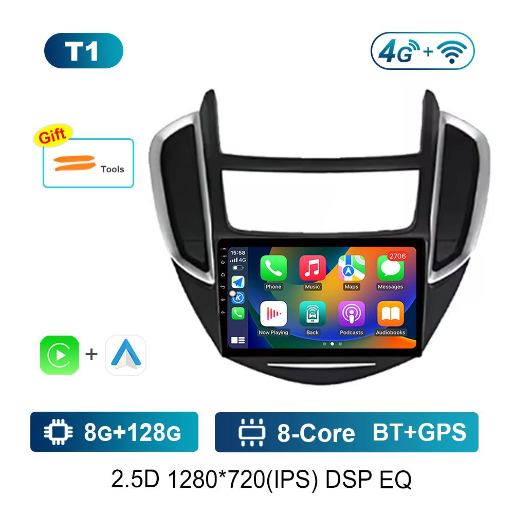 9 '' Car Radio Multimedia Player Android System for Chevrolet TRAX 2014 - 2016 Split Screen GPS Navi WiFi Head Unit 4G Bluetooth