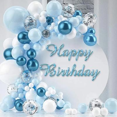 104pcs Birthday Balloon Set Party Opening Decoration Balloon Birthday Scene Decoration Supplies