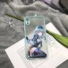 Eula Genshin Impact Spiel Telefonhülle matt transparent für iPhone 7 8 11 12 13 Plus Mini X XS XR Pro Max Cover