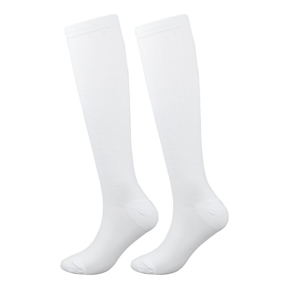 Summer Outdoor Nylon Compression Calf Socks for Yoga & Sports