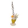 Keys Rings Ornament Juice Cup Pendant Fashion Keyring Accessories for Keychains