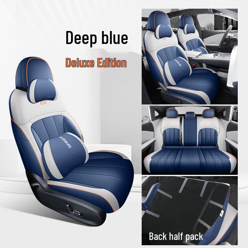 2024 Semi-Enclosed Universal Car Seat Cover for All-Season Comfort, Compatible with Galaxy E8.
