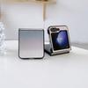 Suitable for Samsung Z Flip6 mobile phone case ZFlip5 folding screen gradual change of color sticker leather case X Flip colorful color