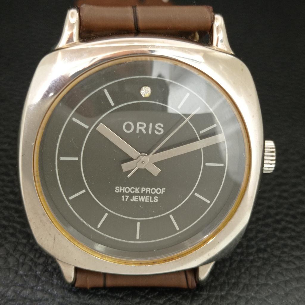 VINTAGE MANUELL AUFZIEHENDE SCHWEIZER HERREN UHR ÜBERHOLT a709622-1