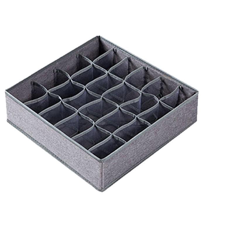 Foldable Cross-Border Fabric Storage Box with Underwear Organizer, Large Capacity Drawer Storage Box