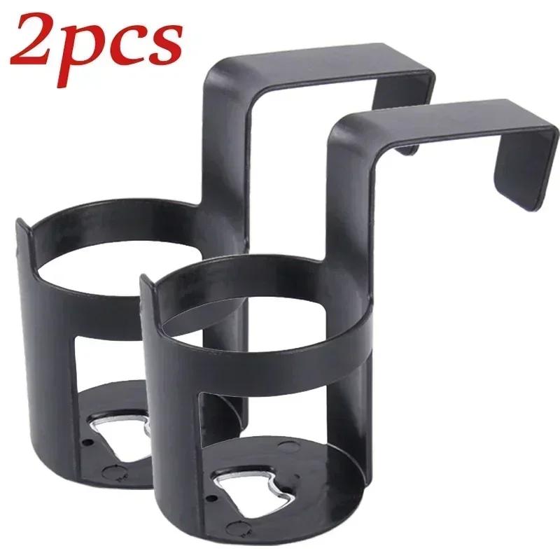 1/2Pcs Car Beverage Cup Holder Car Cup Holder Door Holder Seatback Armrest Cup Black Plastic Window Seat Beverage
