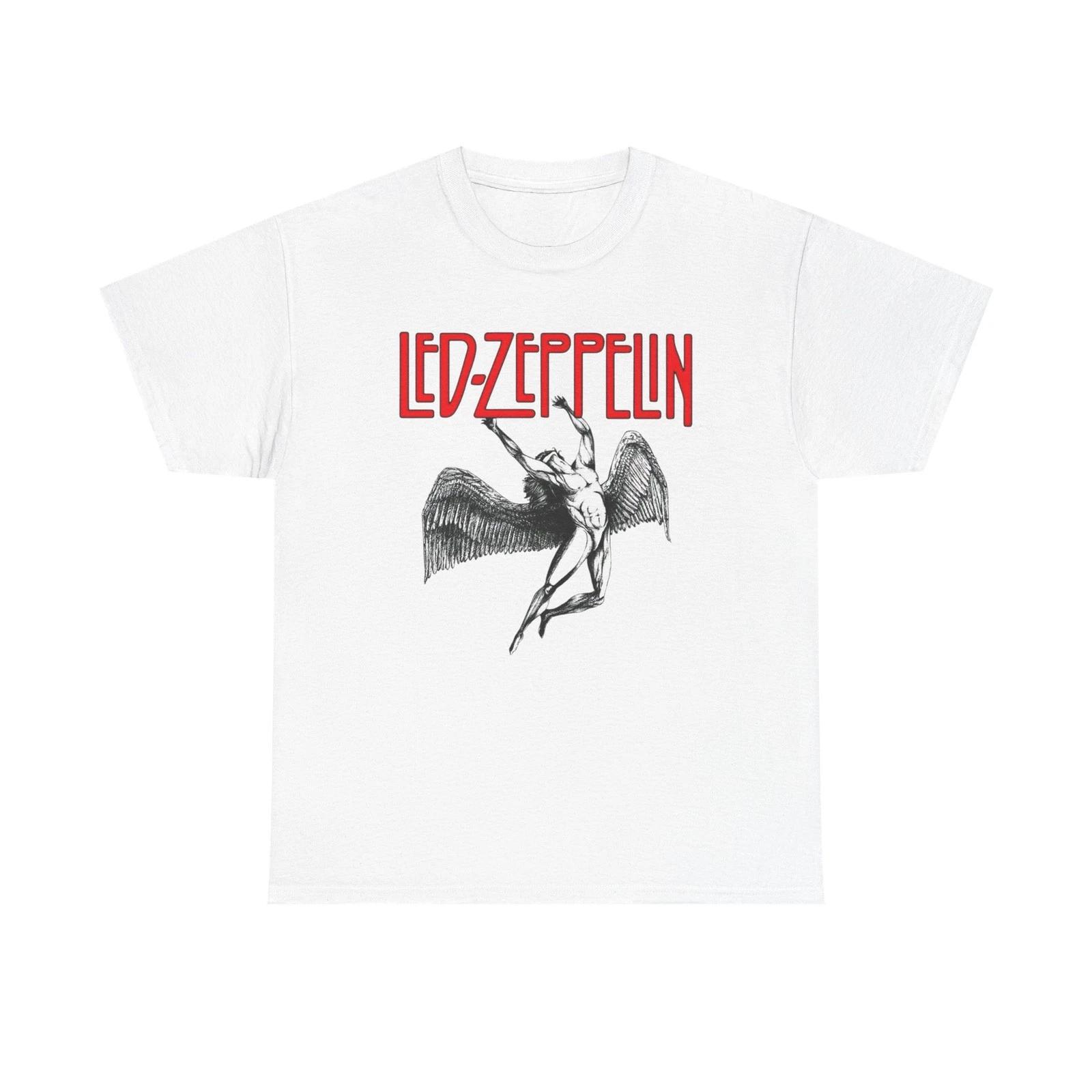 

Zeppelin Vintage Rock Graphic T Shirt S-5XL Unisex Cotton S
