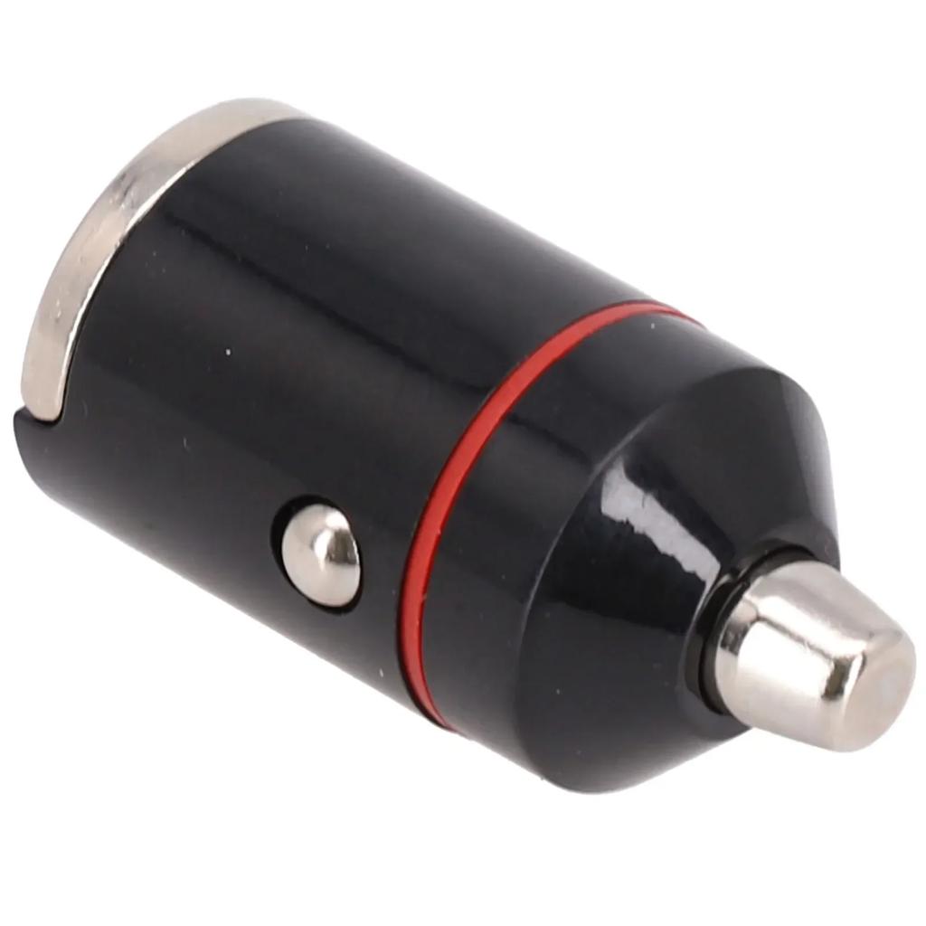 1x USB Car Phone Charger QC3.0/ PD30W Dual-output Fast Charging 12V/24V 36W Battery-Charging Units Aluminum Alloy Accessories