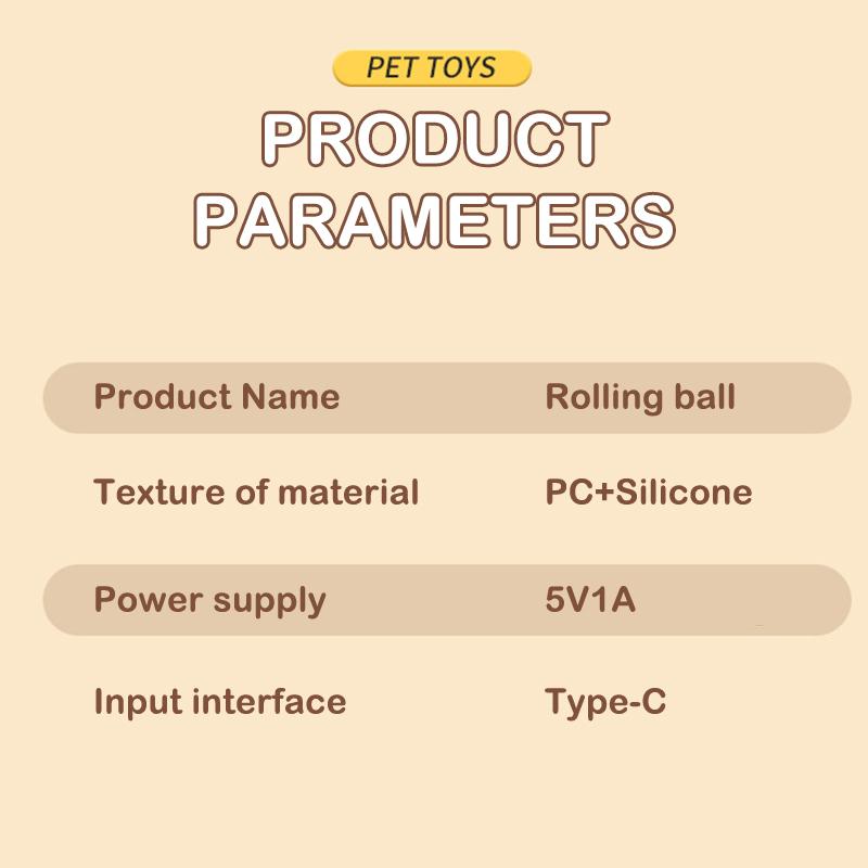 Brinquedos interativos para gatos Bola Automática Bola Rolante Elétrica Brinquedos para Gatos Pet Teaser Automático Inteligente Elétrico Modo Ajustável Brinquedo para Gatos