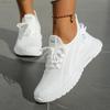 Women Shoes Casual Sneaker Fall 2025 New Fashion Leisure Sports Single Shoes Wholesale Cross-border Factory Trend Fly Weaving