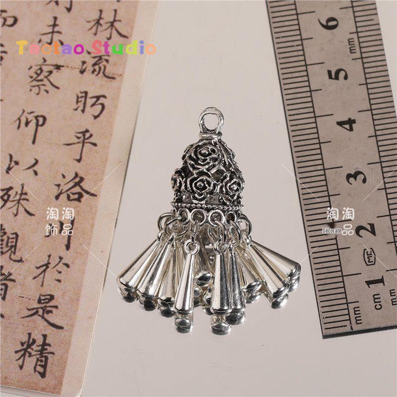 Tassel Pendant Antique Style Spacer Beads for DIY Jewelry and Bracelets