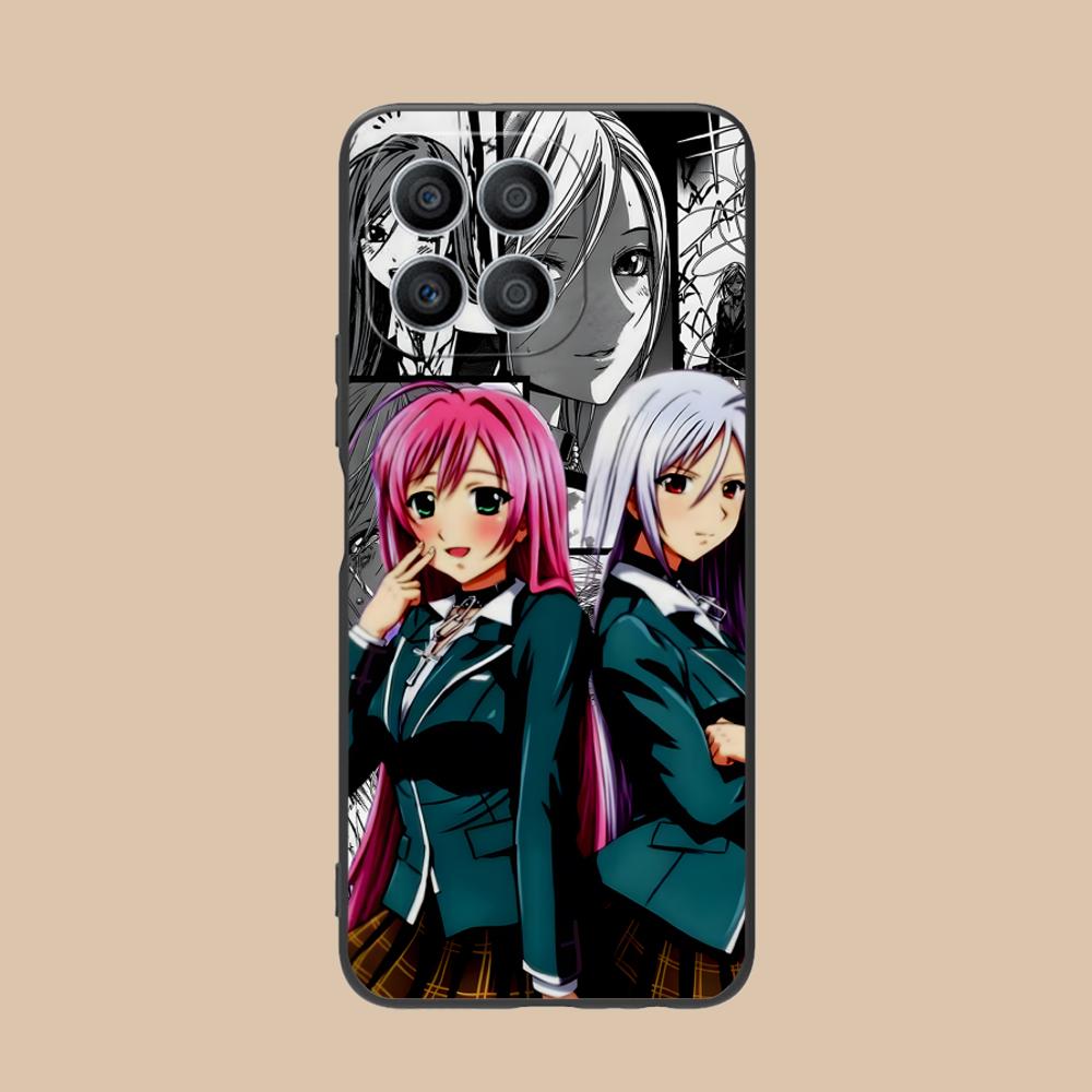 Rosario Vampire Moka Akashiya Phone Case for Honor 90 80 70 60 50 30 20 10 9 8 7 Pro S SE Lite 5G Colorful Printing Cover Cover