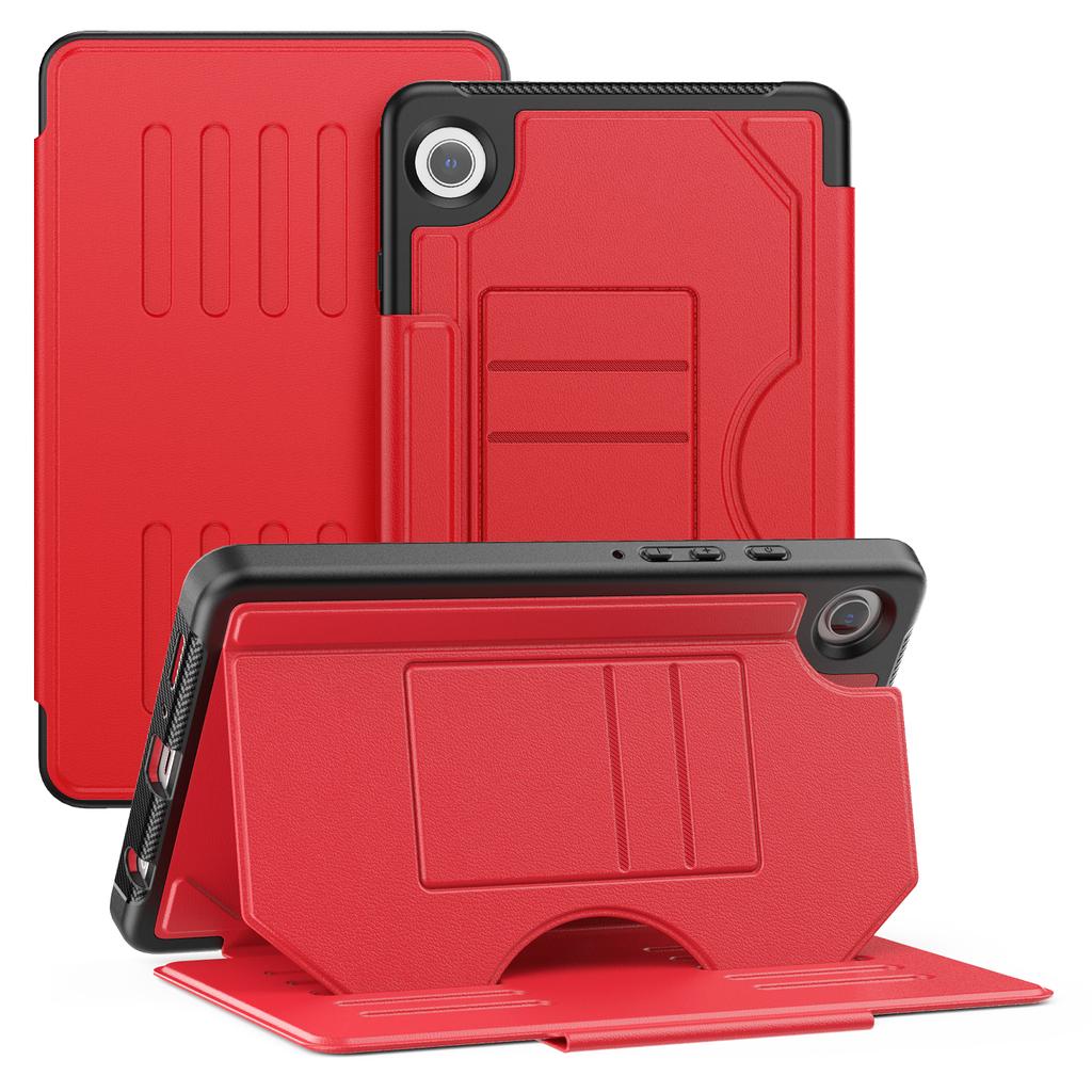 Magnetic Case For Samsung Galaxy Tab A9 2023 8.7 inch SM-X110 SM-X115 SM-X117 Multi-angles Stand Cover Luxury PU Leather Shell