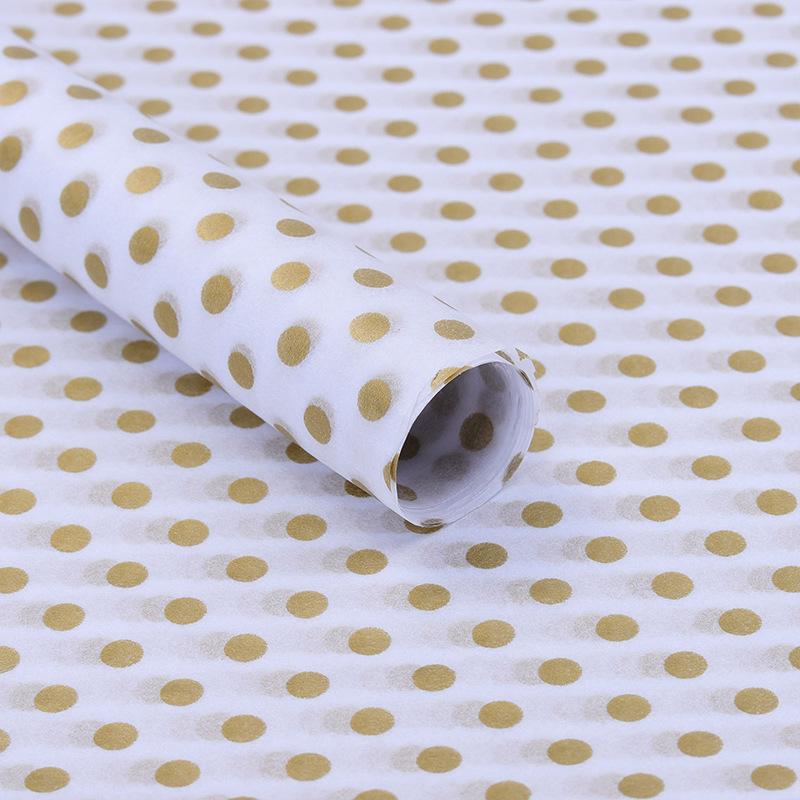 20 Blatt Geschenkpapier Seidenpapier Tupfen Bouquet Verpackungspapier Hochzeit Geburtstag Valentinstag Party Dekopapier