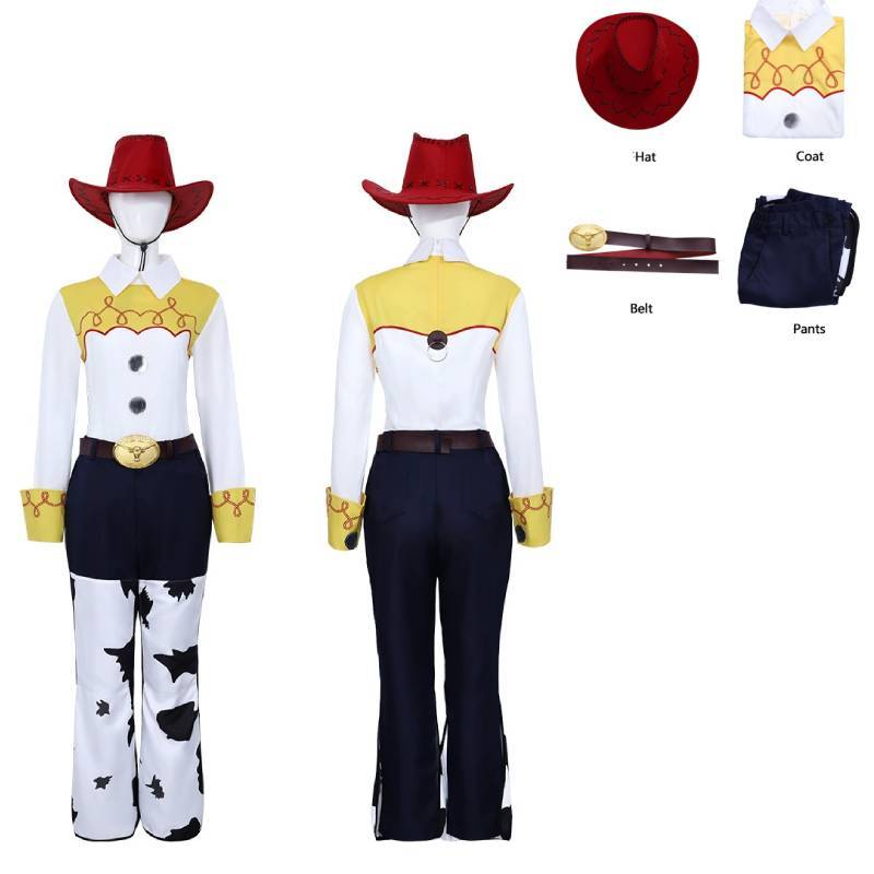 Toy Story Woody Jessie Buzz Lightyear Alien Cosplay Kostüm Aus Polyesterstoff Für Teenager-Auftritte Und Bühnenshows