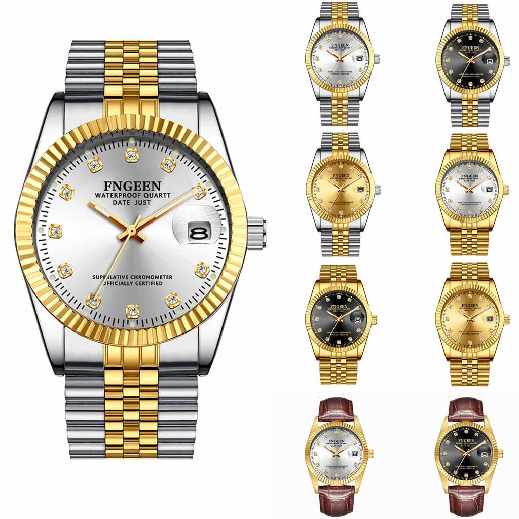 Men's Waterproof Luminous Running Alarm Clock Watch