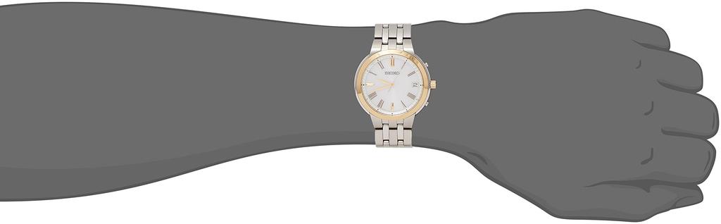 Seiko Selection Solar Pair Model SBTM266 Men's Radio-Controlled Watch,