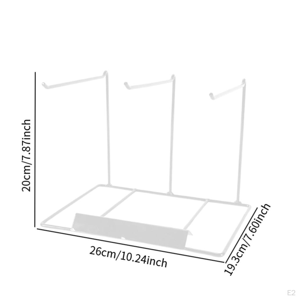 Jewelry Organizer Stand Earrings Display Hanging Necklace Holder for Pendant