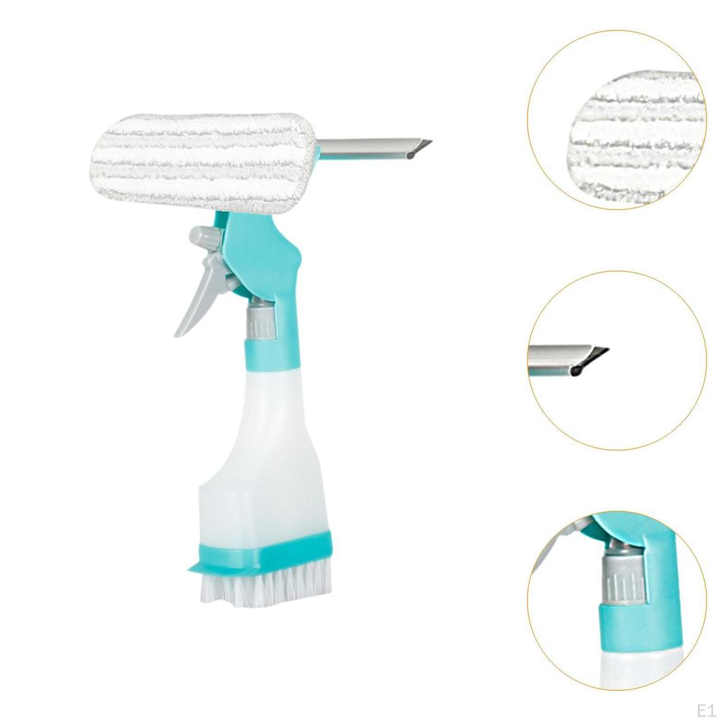 Window Squeegee Cleaner Glass Clean Tool Multifunctional Handheld Spraying Wiper Efficient